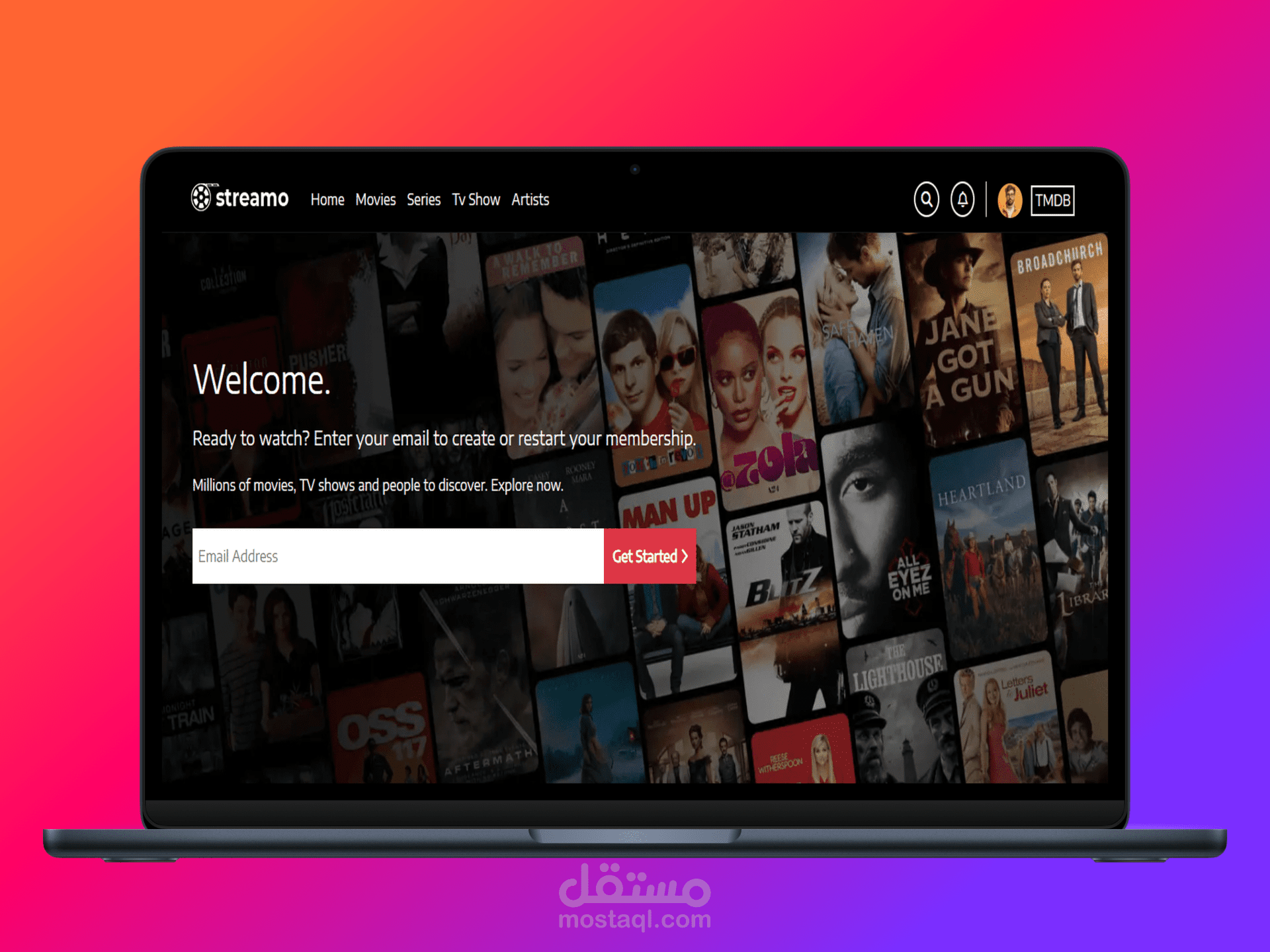 موقع شامل لمشاهدة وتحميل الأفلام.