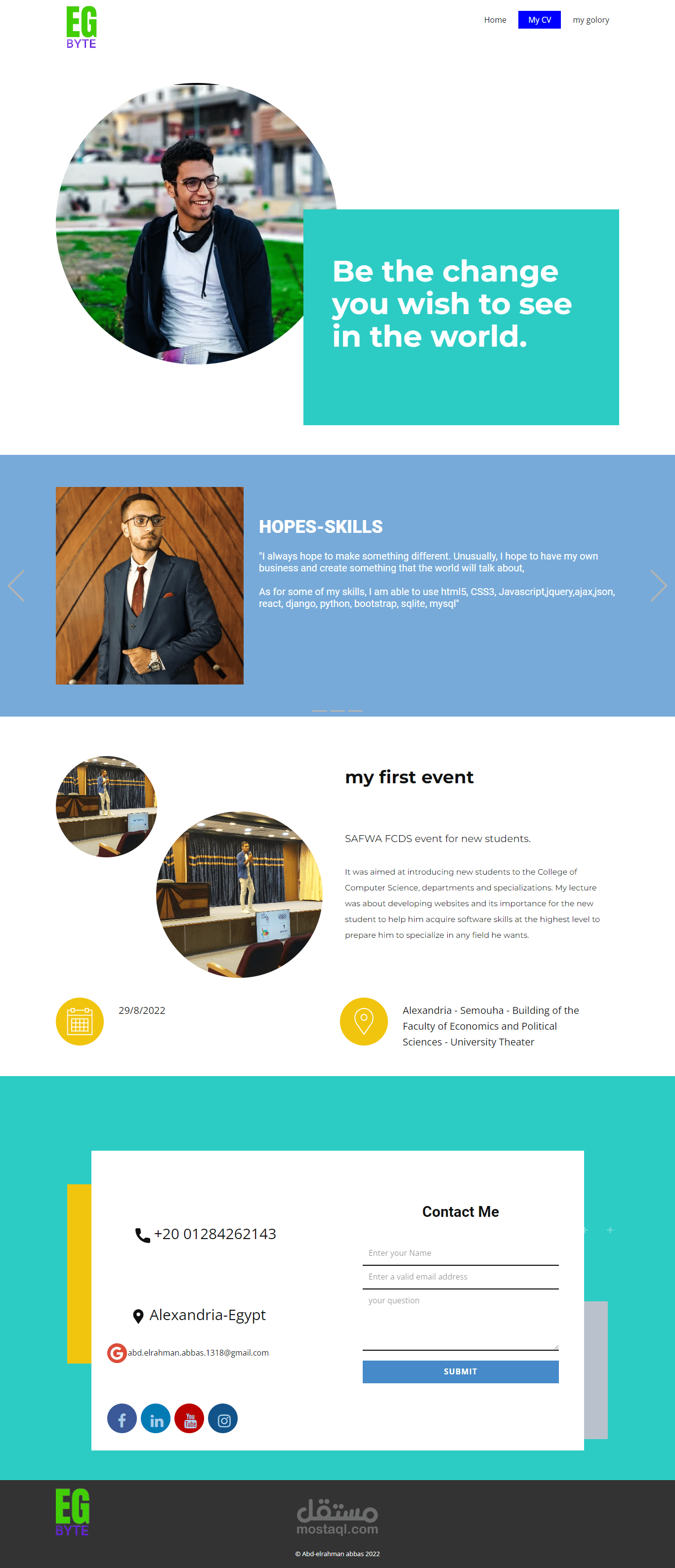 my own portfolio