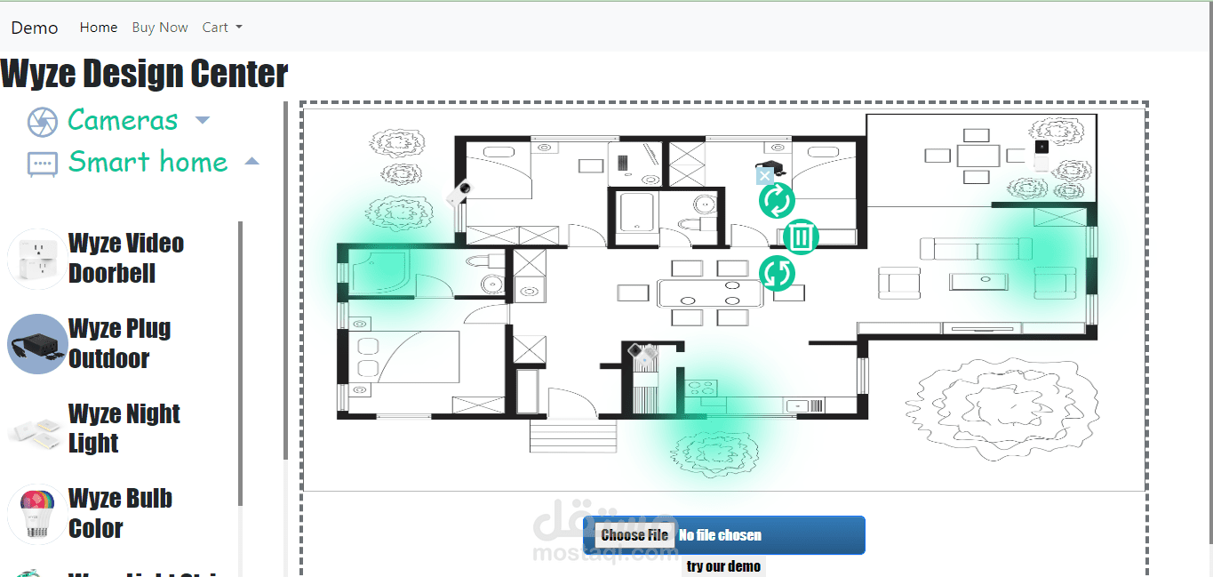 wyze it floor plan (Demo)