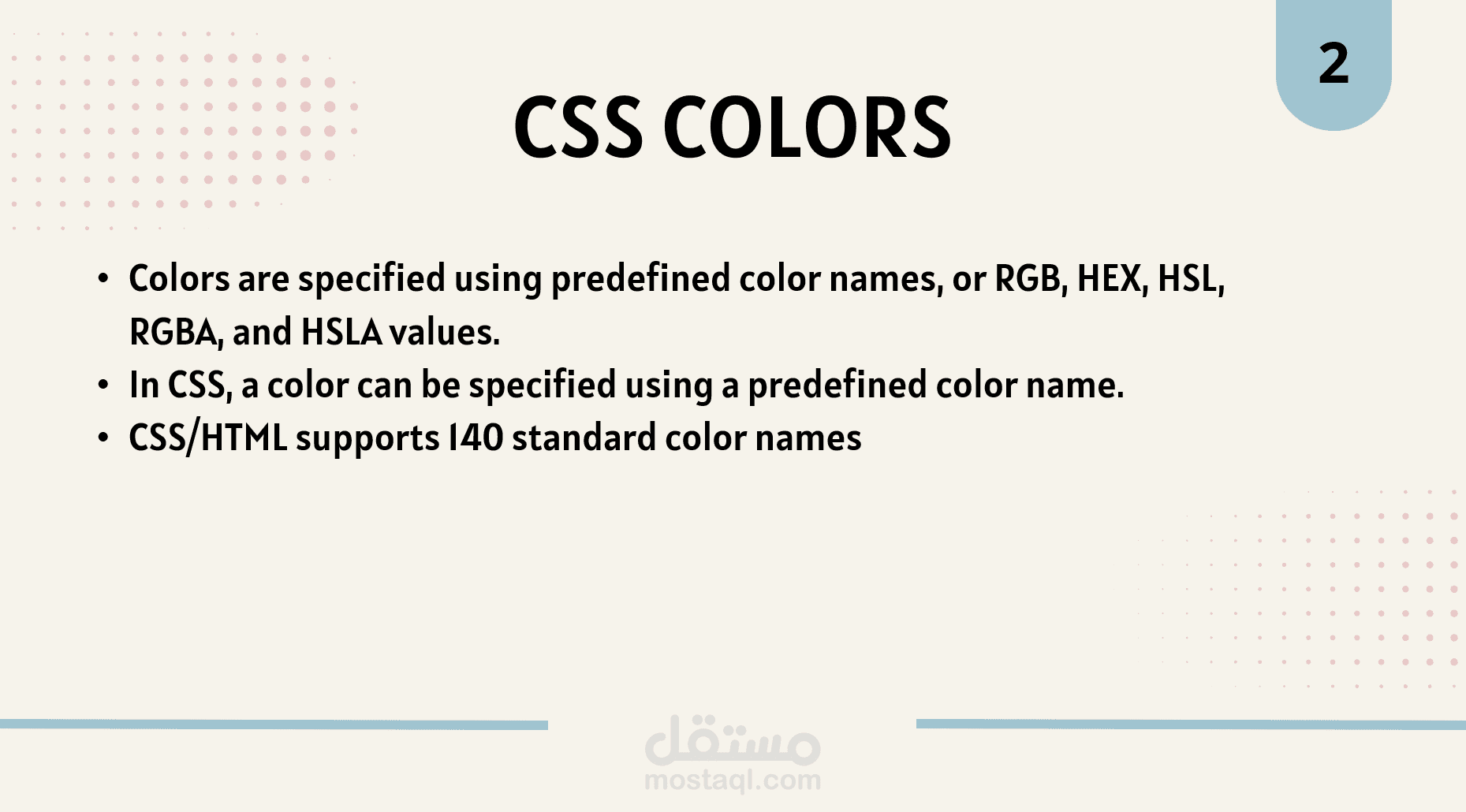 Explaining different CSS properties