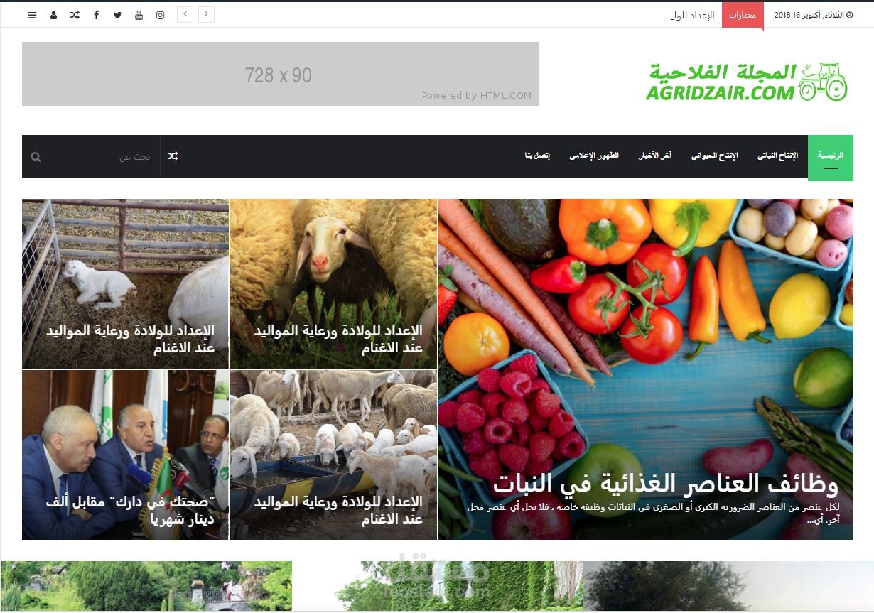 إنشاء موقع مجلة إلكترونية
