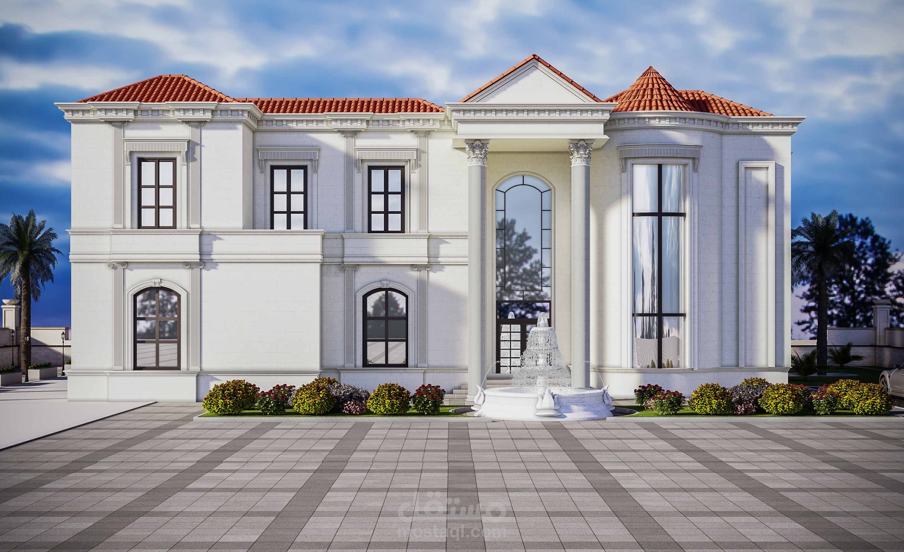 Classic villa design