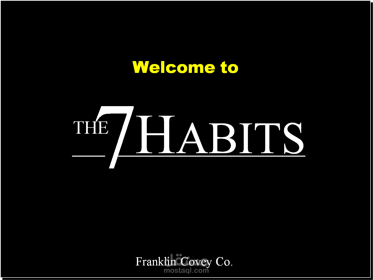 7 habits