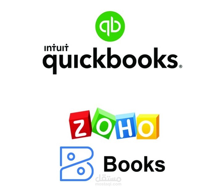 خدمات محاسبية سحابية QuickBooks - Zoho Books - Xero