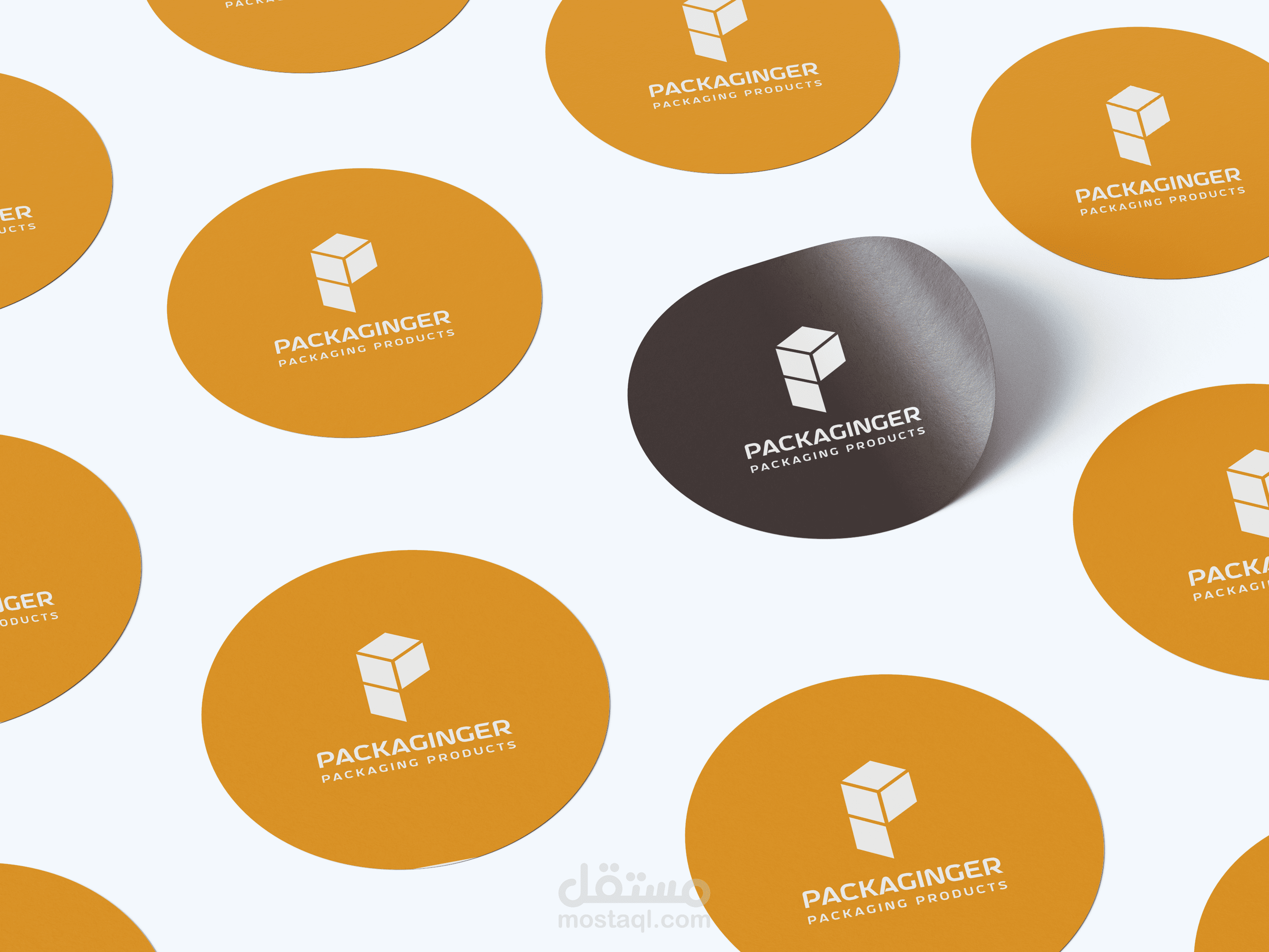 الشعار و الهوية البصرية لشركة باكجنغ.