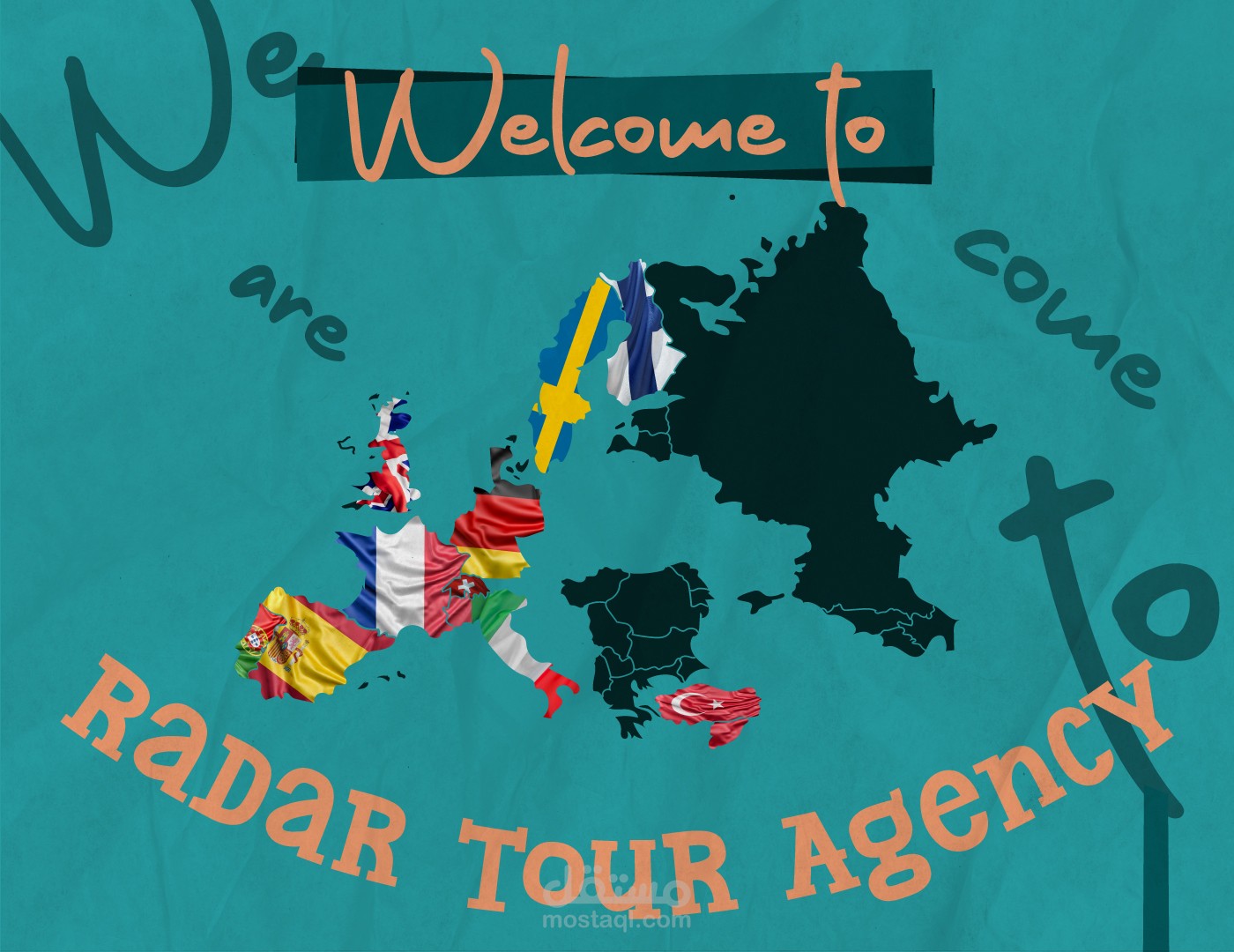 تصميمات سوشيال ميديا لوكالة سياحية