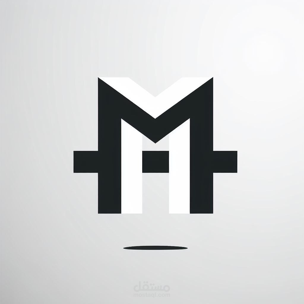 شعار لشركة بأسم MH