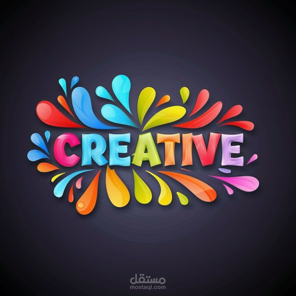 غلاف لصفحة فيس بوك بأسم creative
