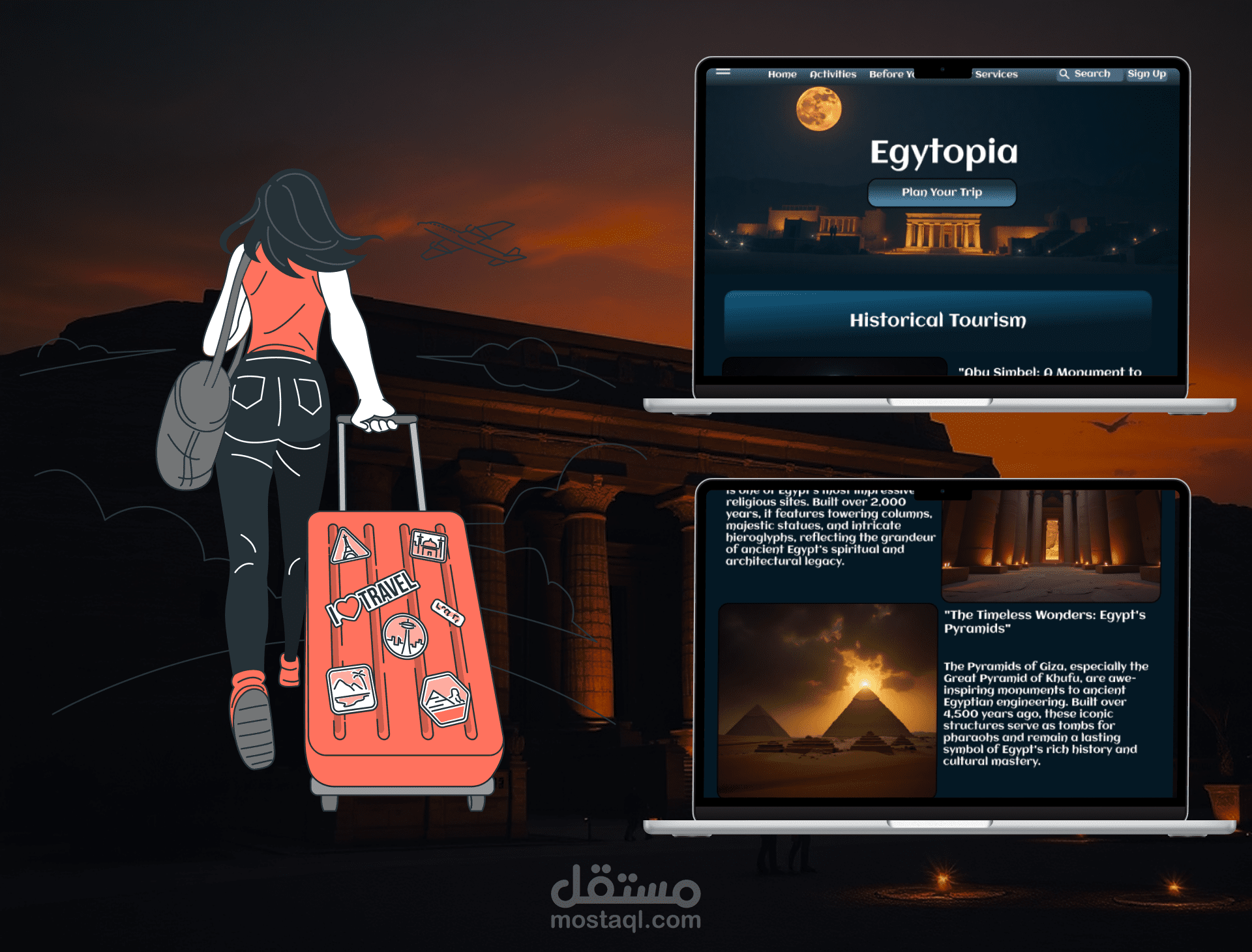 موقع "إيجي توبيا" - استكشاف مصر بأفضل اماكن سياحية وتاريخية