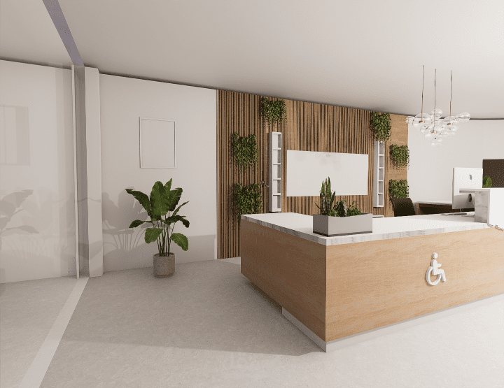 مدخل مركز طبي