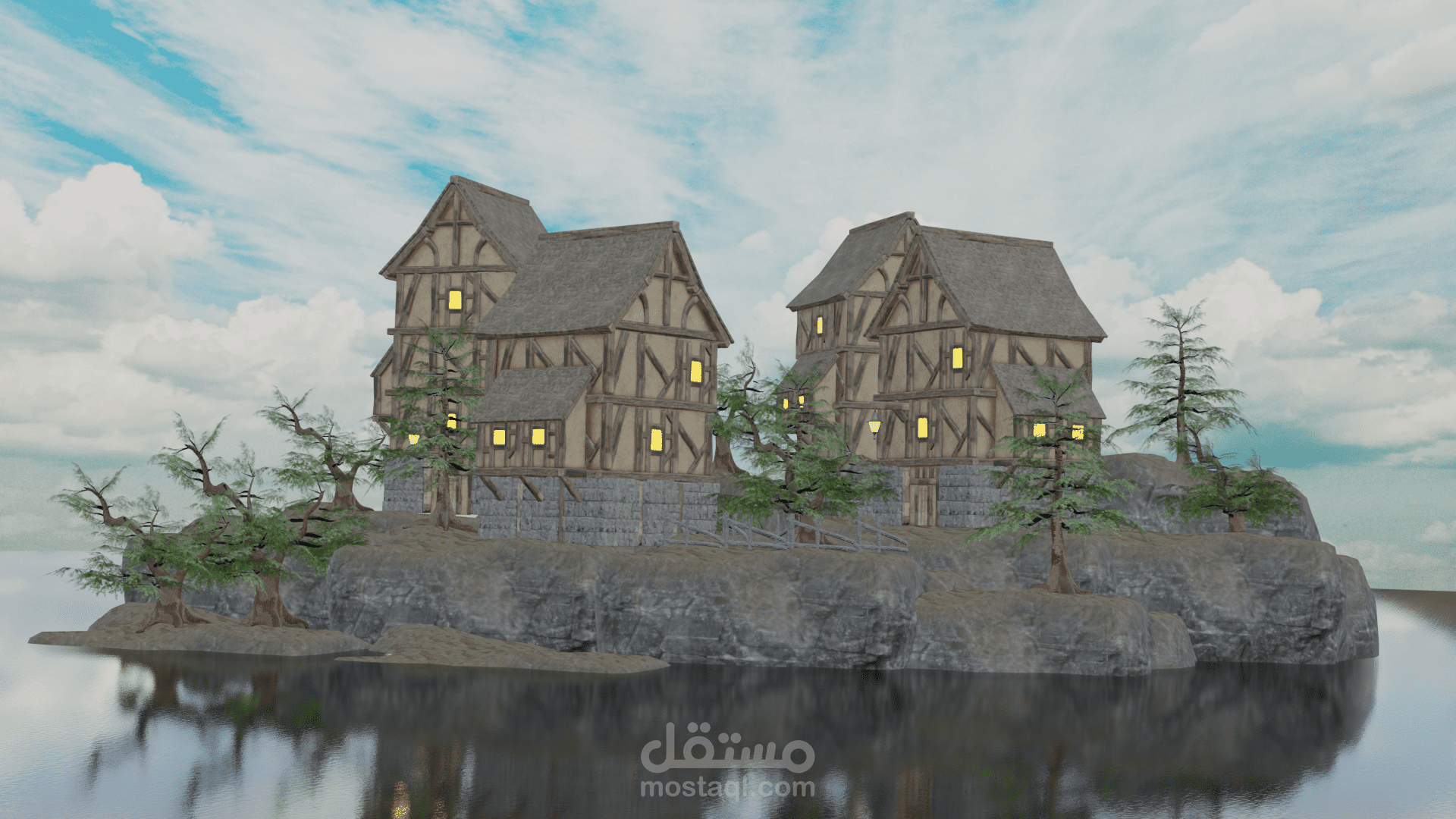 تصميم بيئة عمل ثلاثية الابعاد