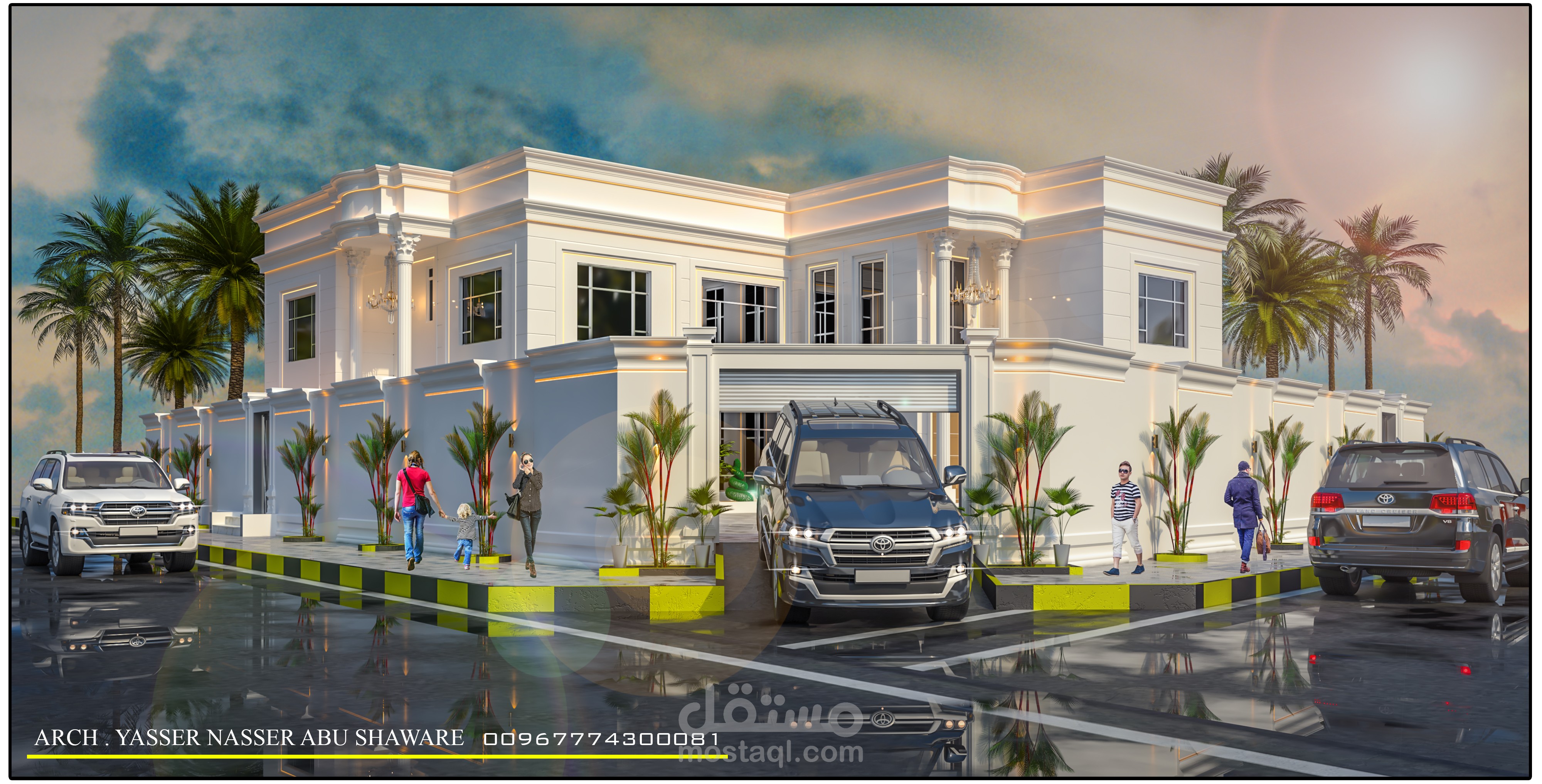 مهندس معماري وفقاً لاشتراطات كود البناء السعودي