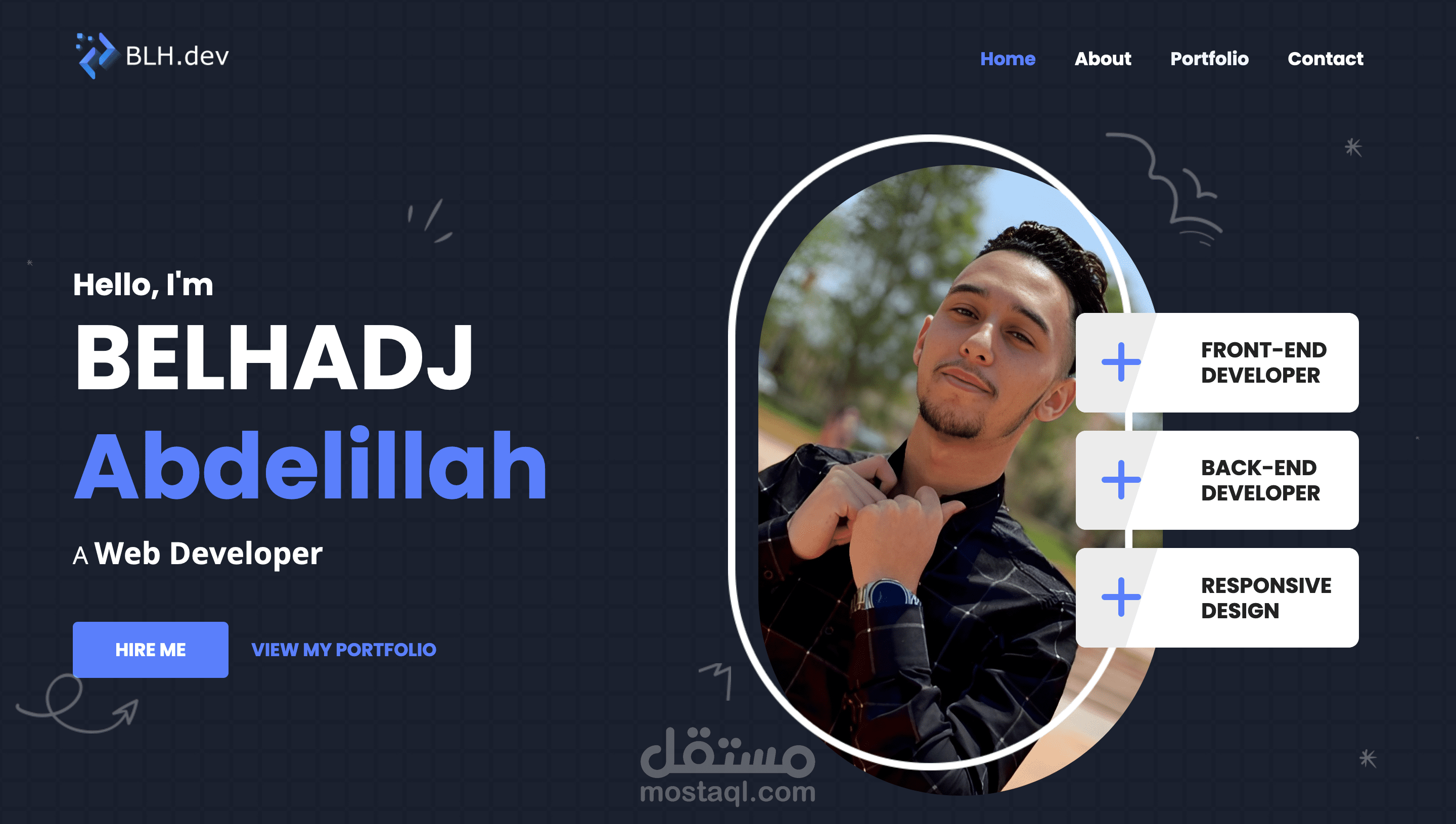 الموقع الشخصي | Personal Portfolio Website
