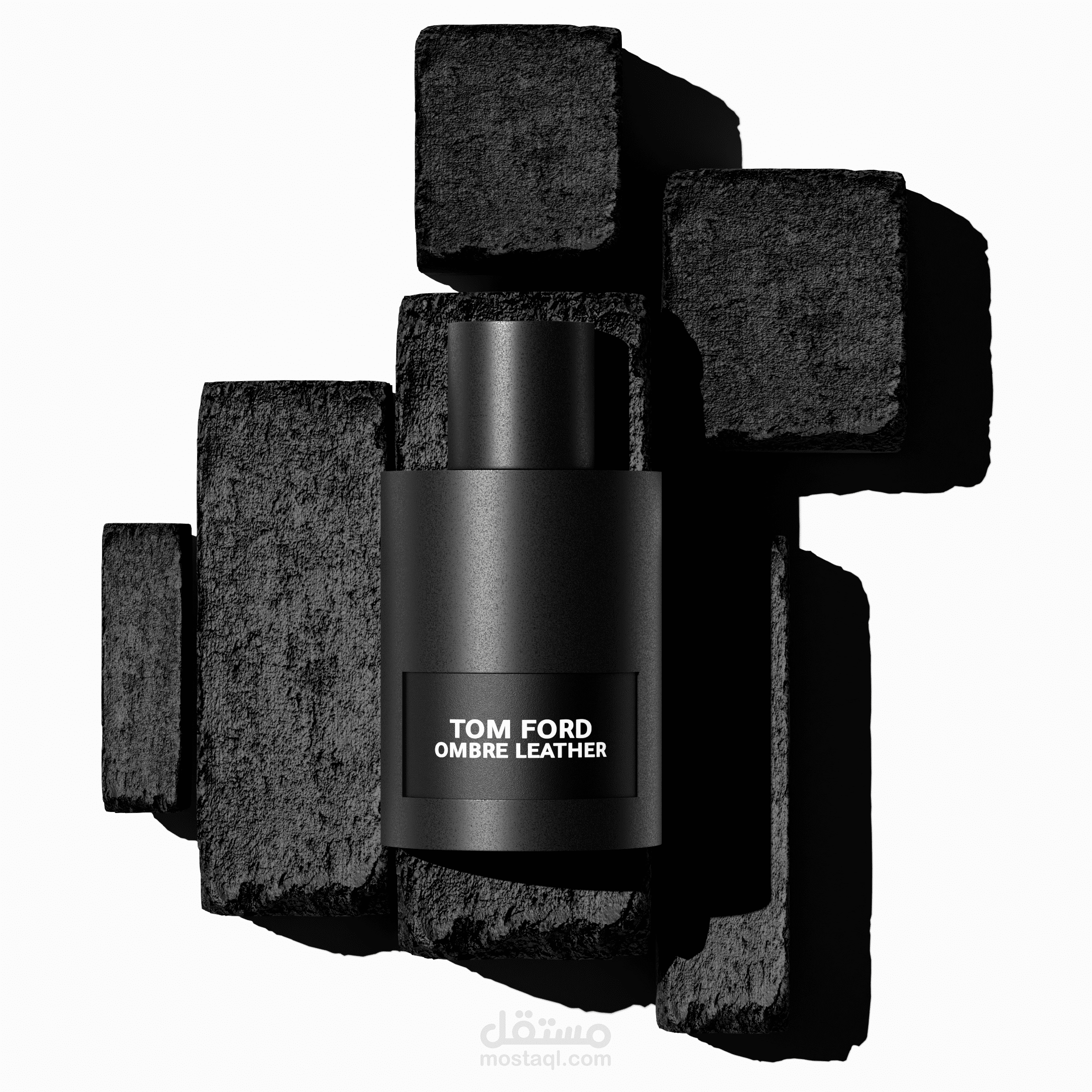 تصميم وإخراج إعلان ثلاثي الأبعاد لعطر Tom Ford Ombre Leather باستخدام Blender