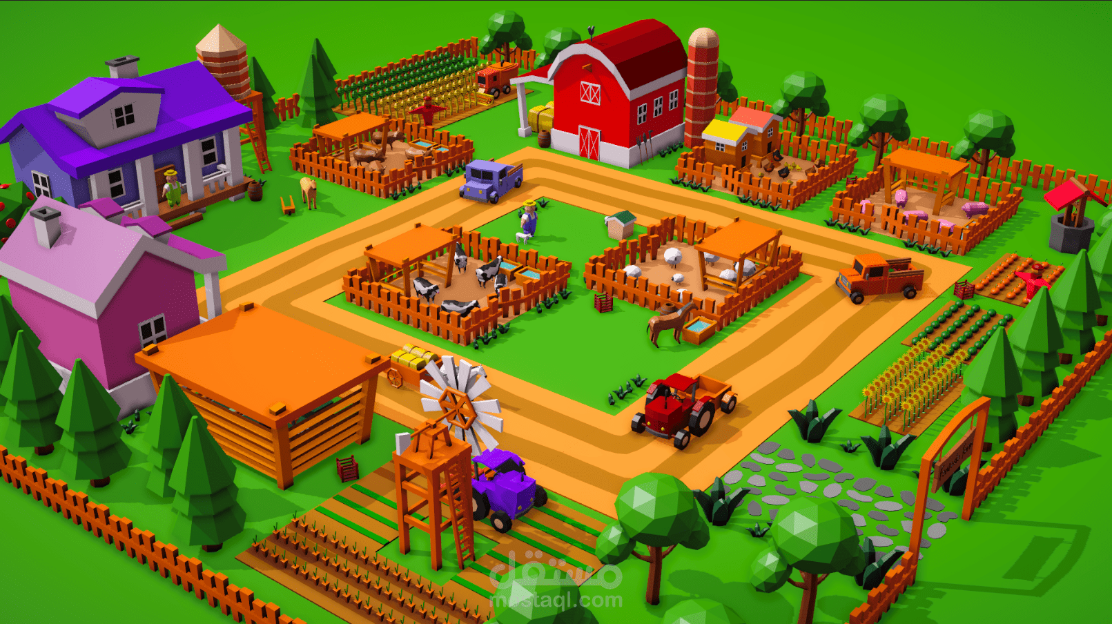 لعبة المزعة السعيدة