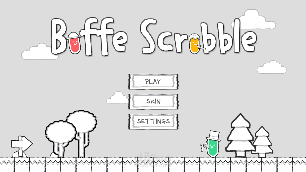 لعبة ثنائية الابعاد Biffe Scribble