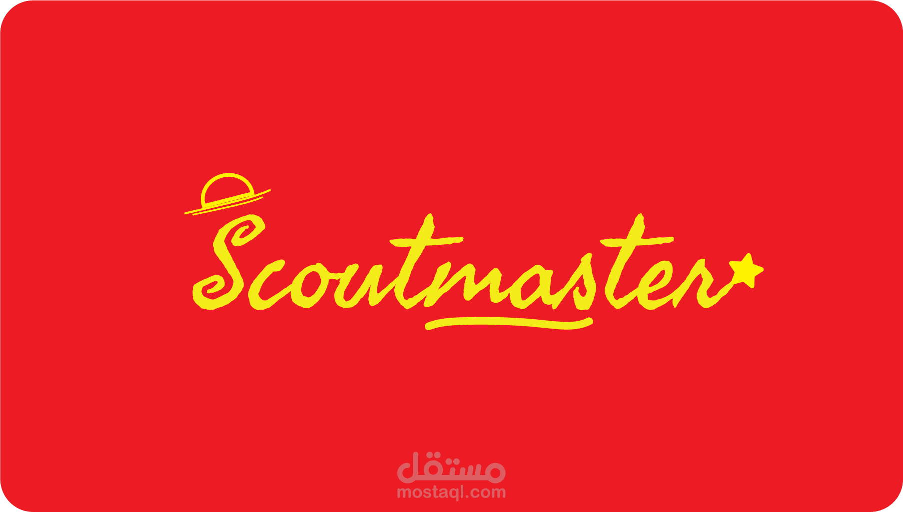 لوجو لشركة scoutmaster (غير مسعمل للتدريب)