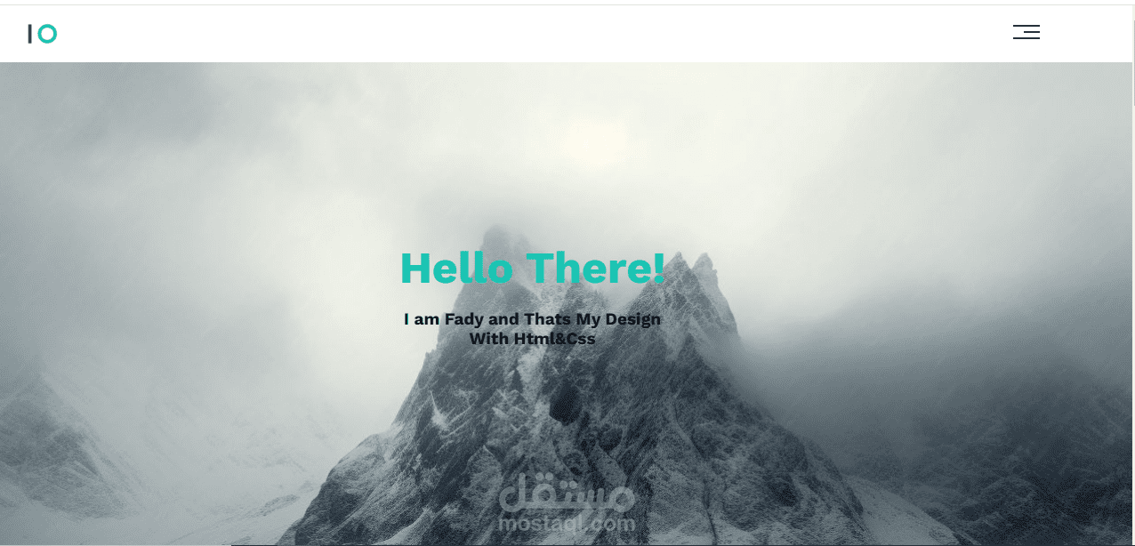 تصميم قالب من البداية باستخدام لغتي Html & Css