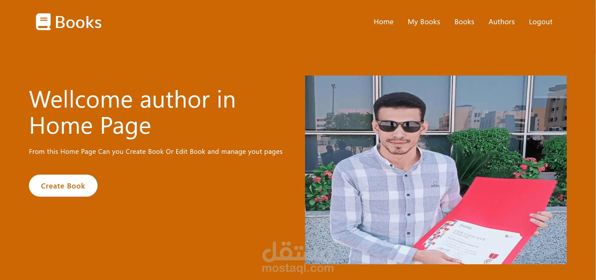 Book author