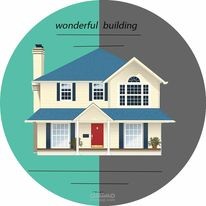 لوغو ل شركة بناء