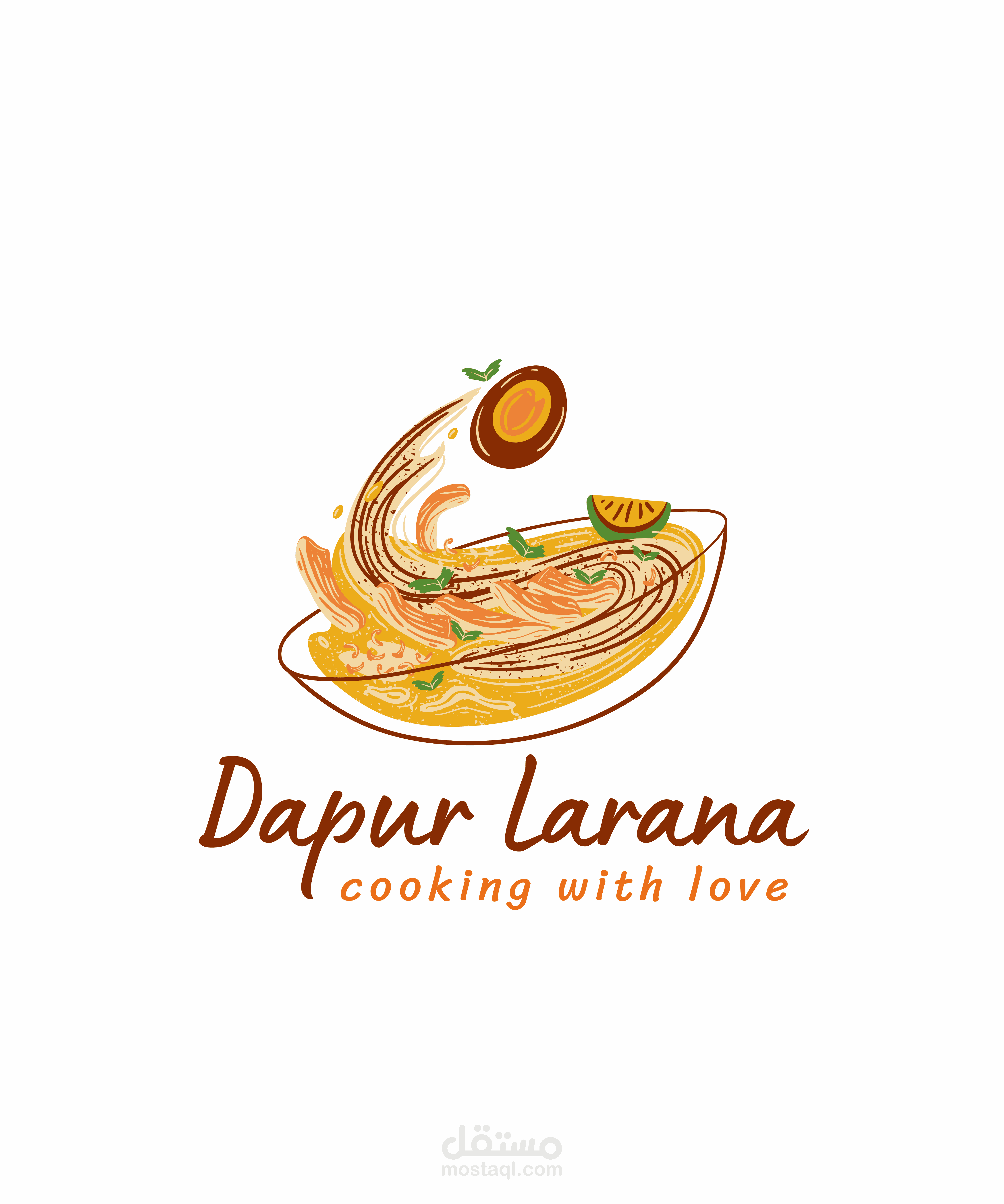 تصاميم لشعار المطاعم