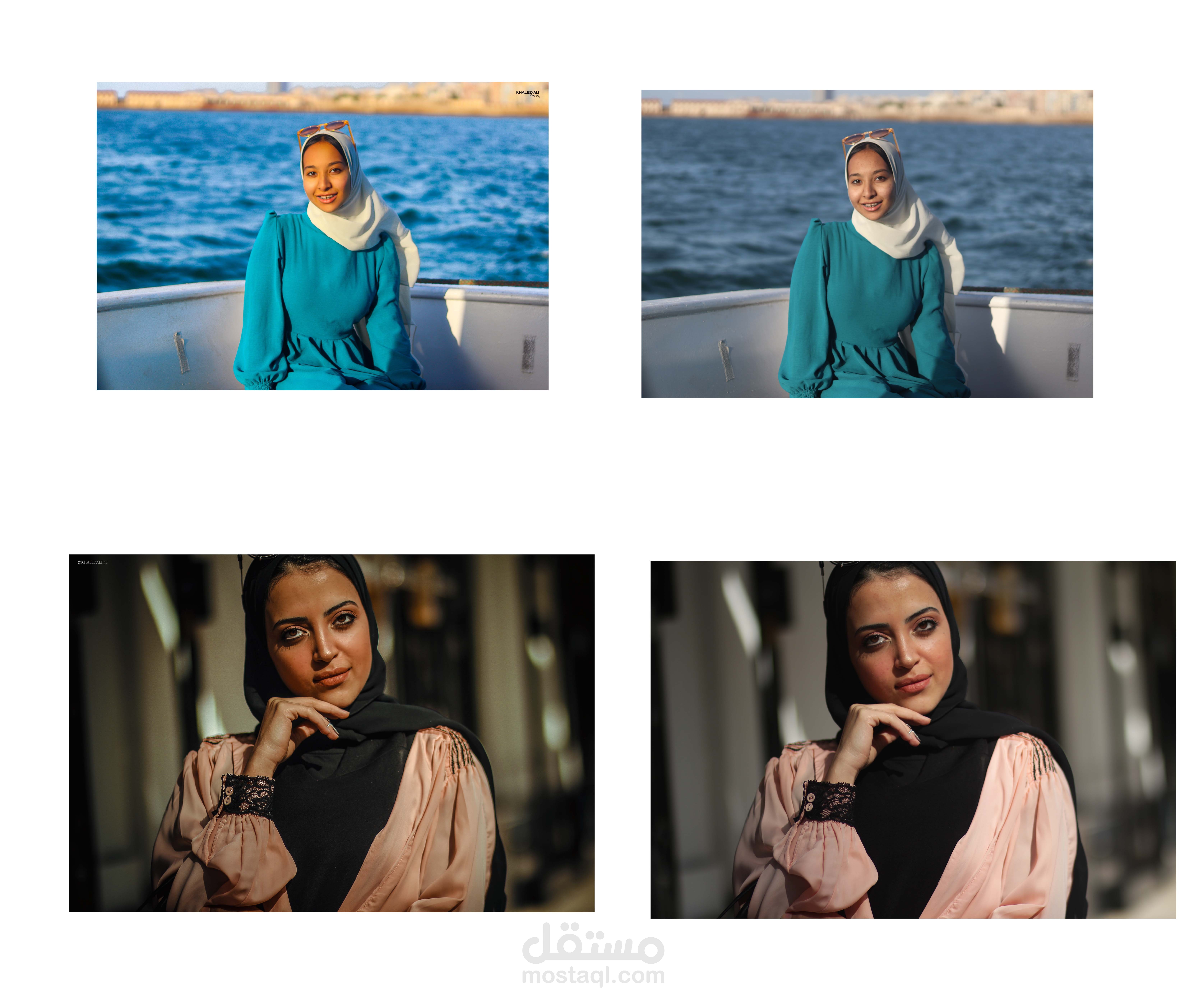 تعدل الصور قبل و بعد