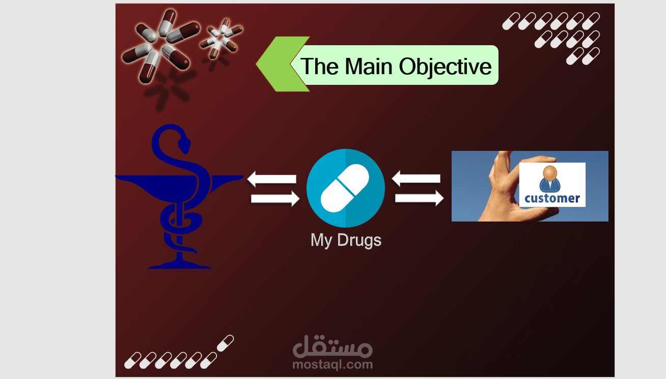 عرض ppt. لمشروع App.