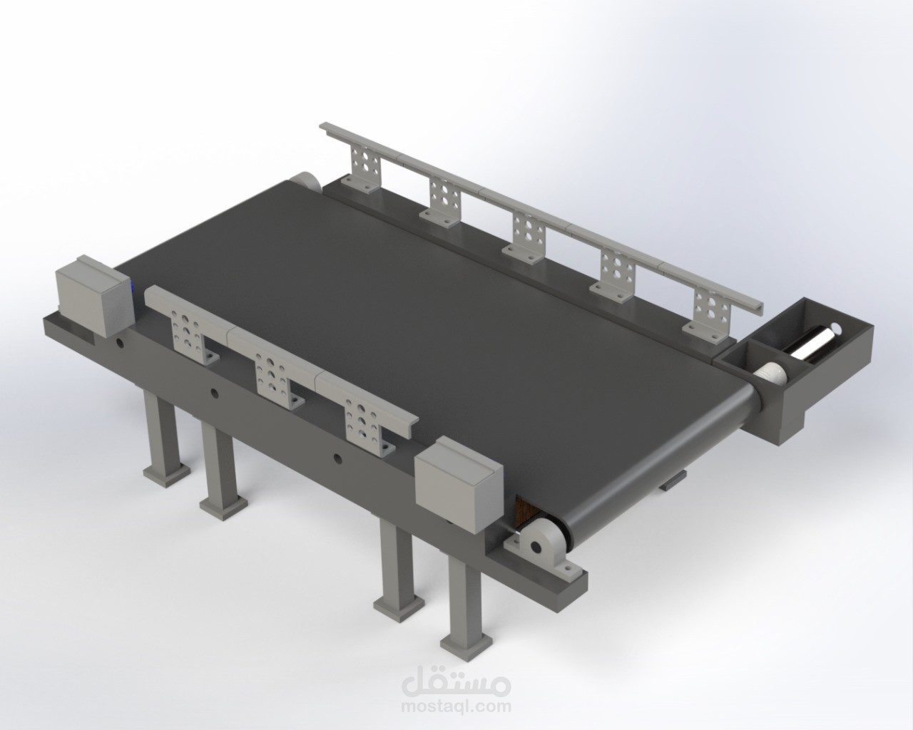 نظام ناقل حركة بحزام (Belt Conveyor System)