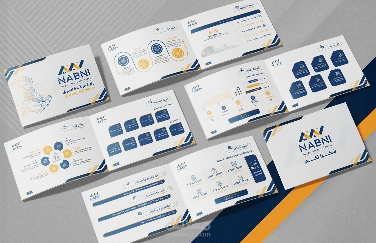 تصميم ملف تعريفي للشركة Profile Company