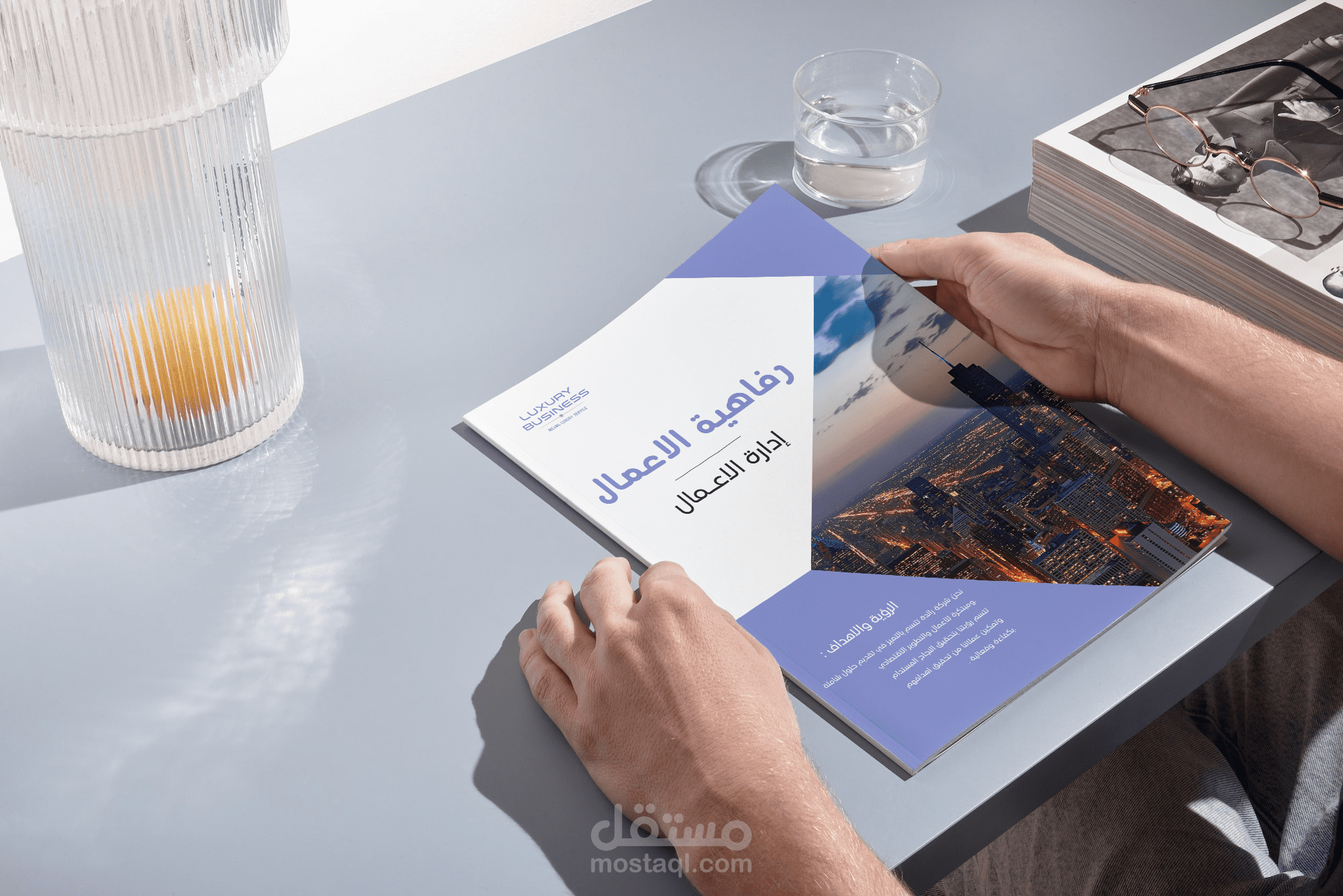 تصميم بروفايل شركة *