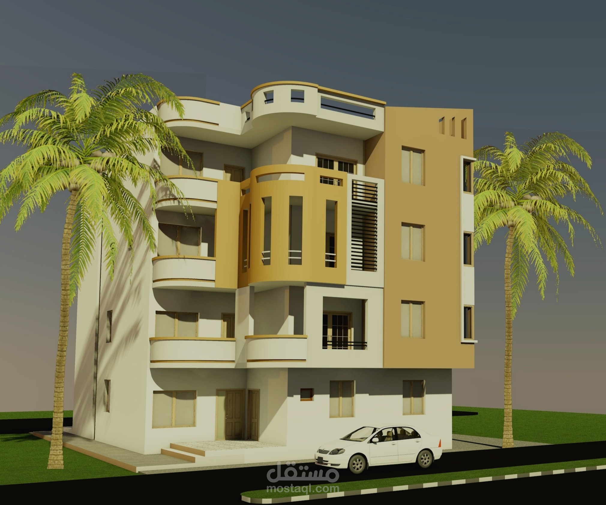 مبنى سكني