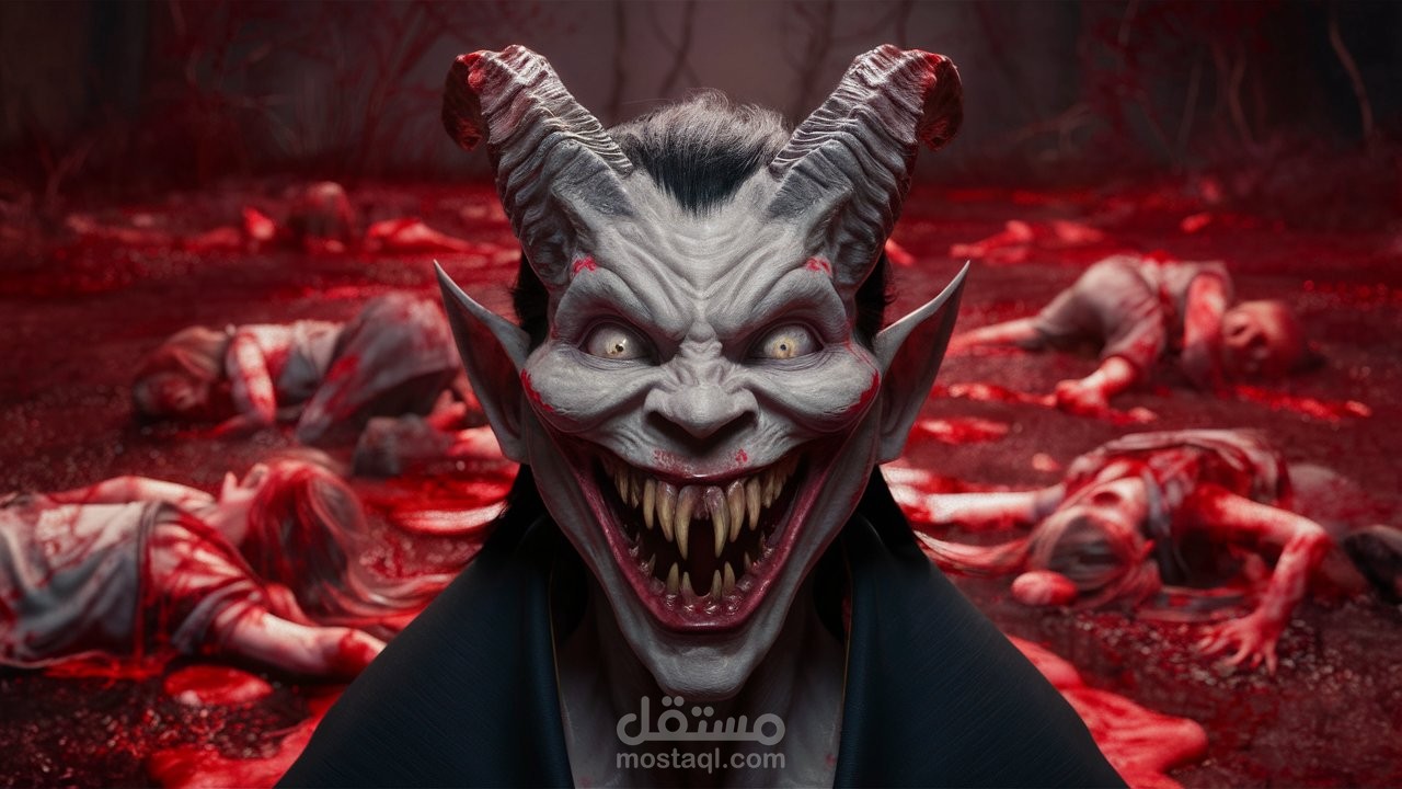 The devil laughs