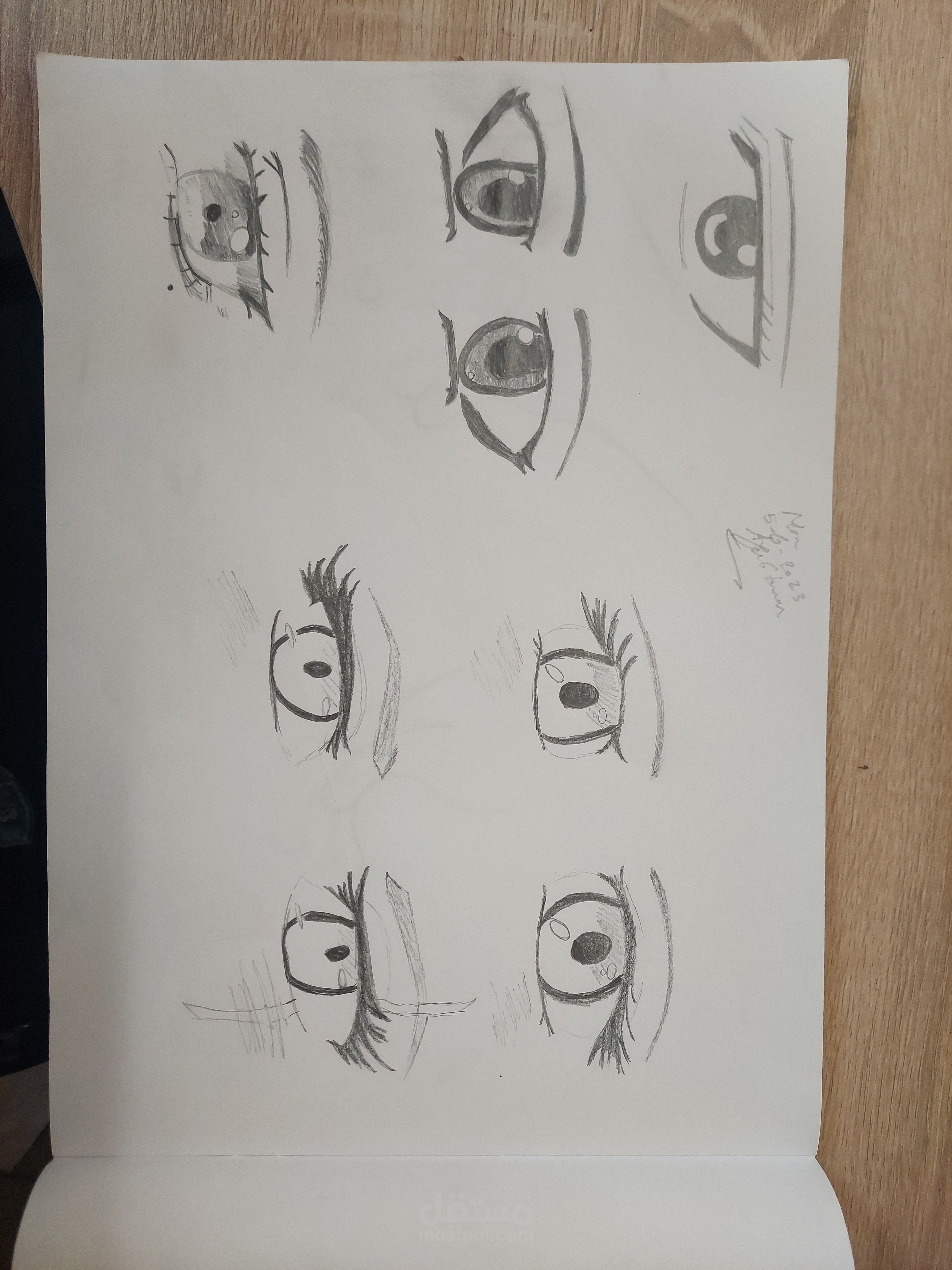 رسم انمي يدويا و دوبلاج وتعليق صوتي