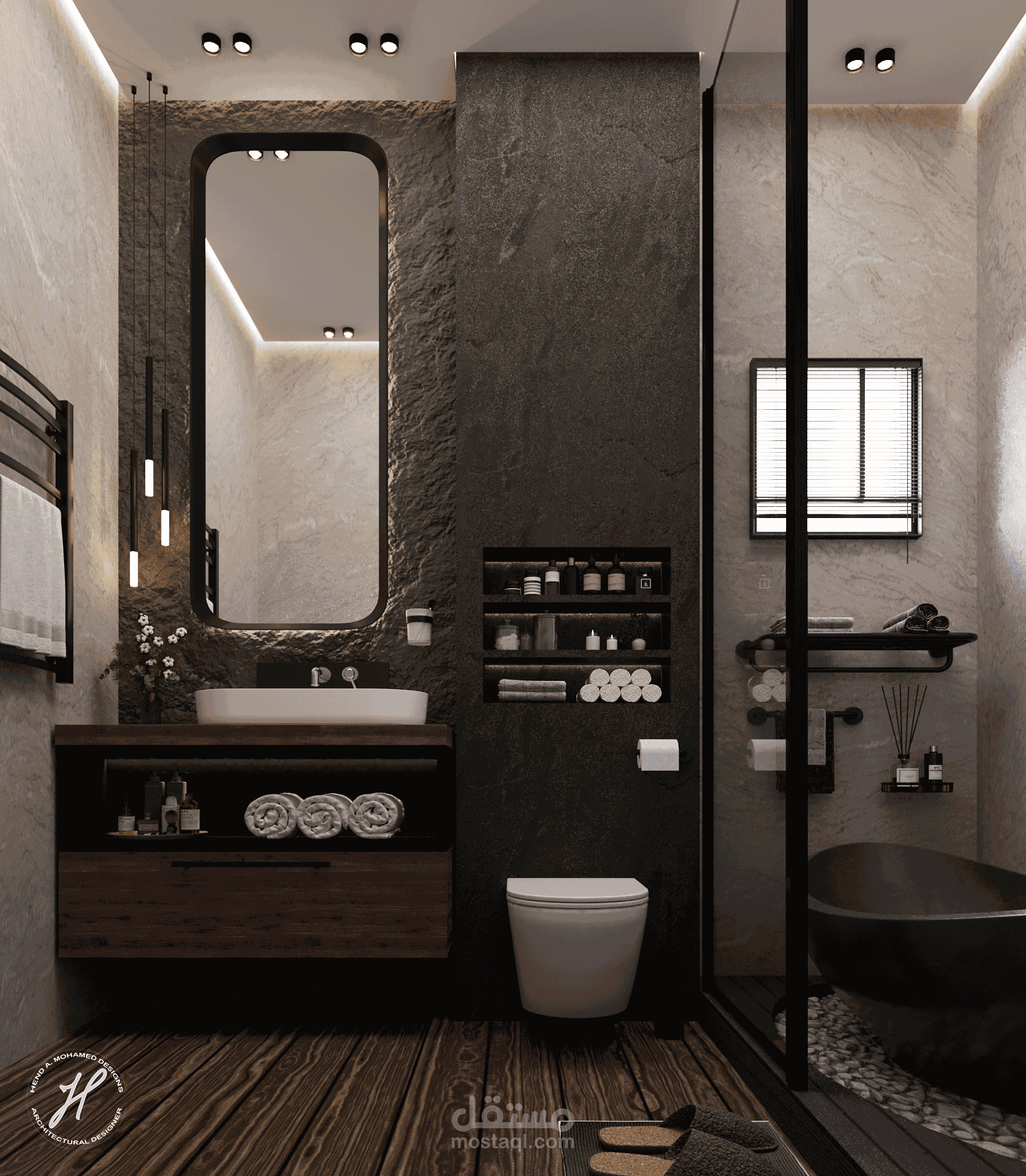Bathroom interior