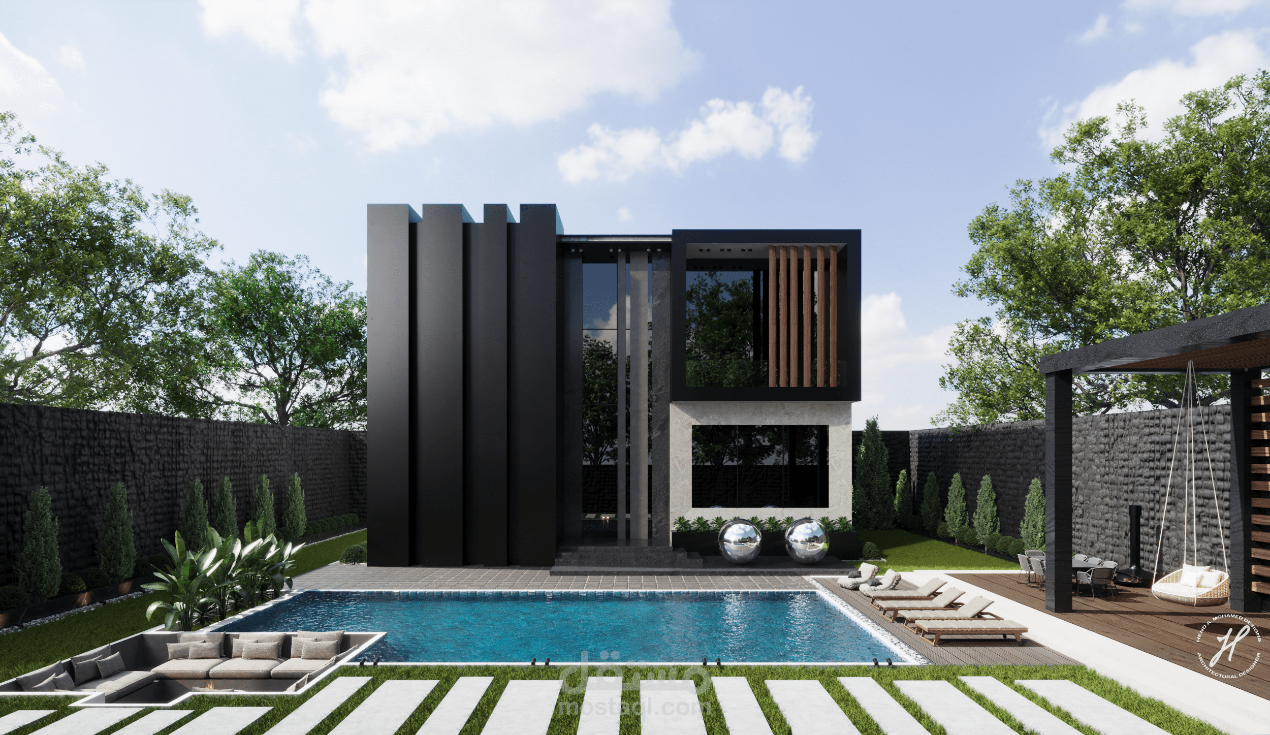 Modern villa