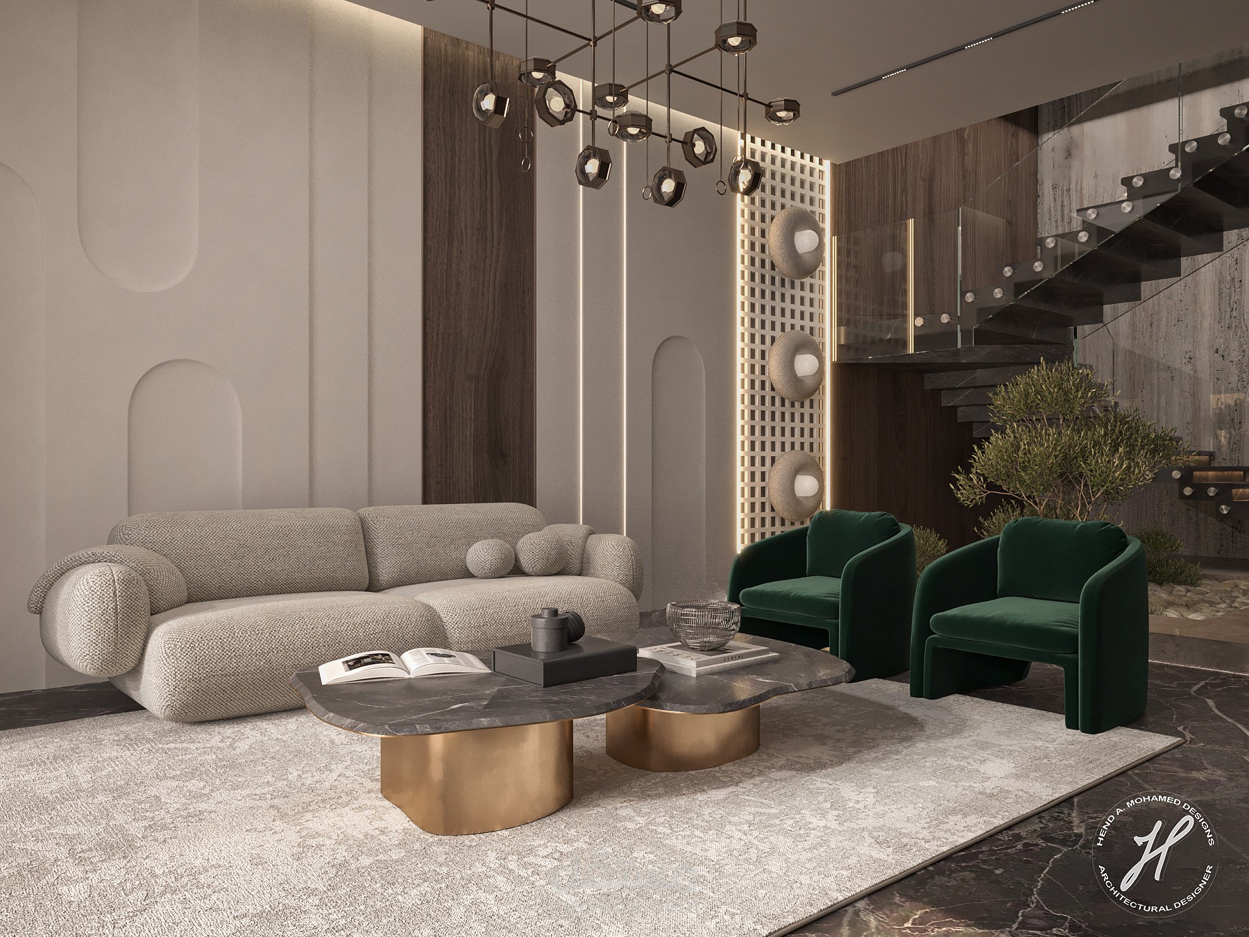 Villa reception Design