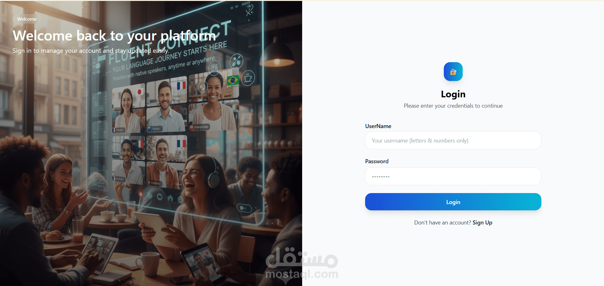 ChatLingua | منصة المحادثة الفورية لتعلم اللغات (Real-Time Chat)