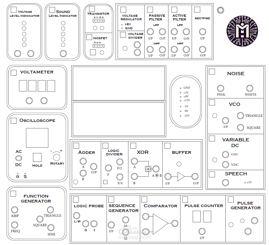Acrylic Board Design for Electrical Circuits