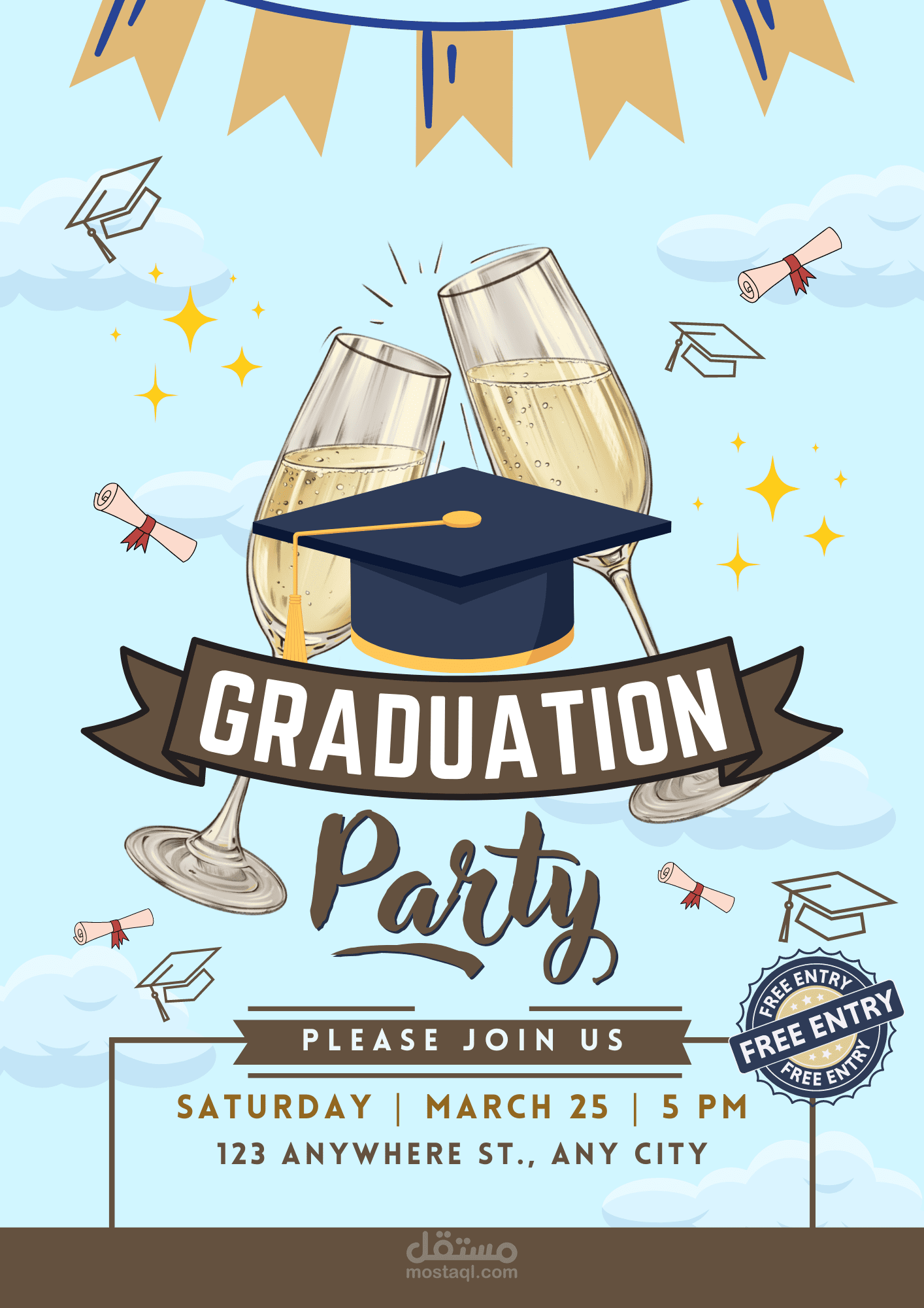 تصميم فلاير (flyer)