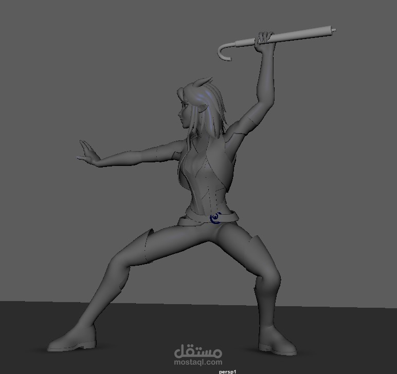 تحريك شخصية حركة ثلاثية الابعاد _  Character Animation