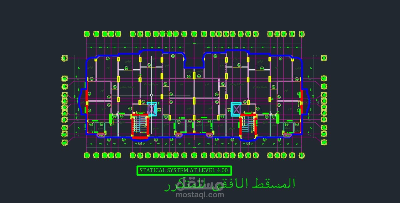 رسم لوح ومخططات هندسية على الاوتوكاد