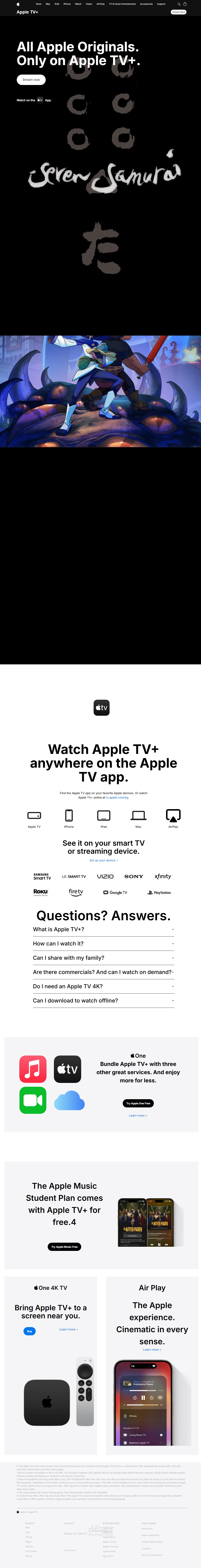 Apple TV+ Clone
