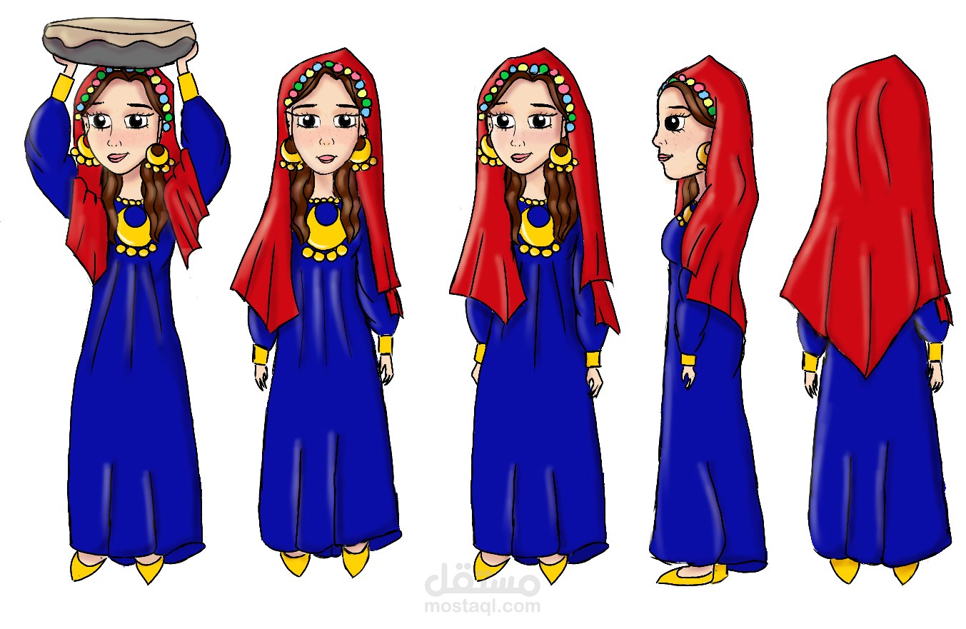 تصميم شخصيات