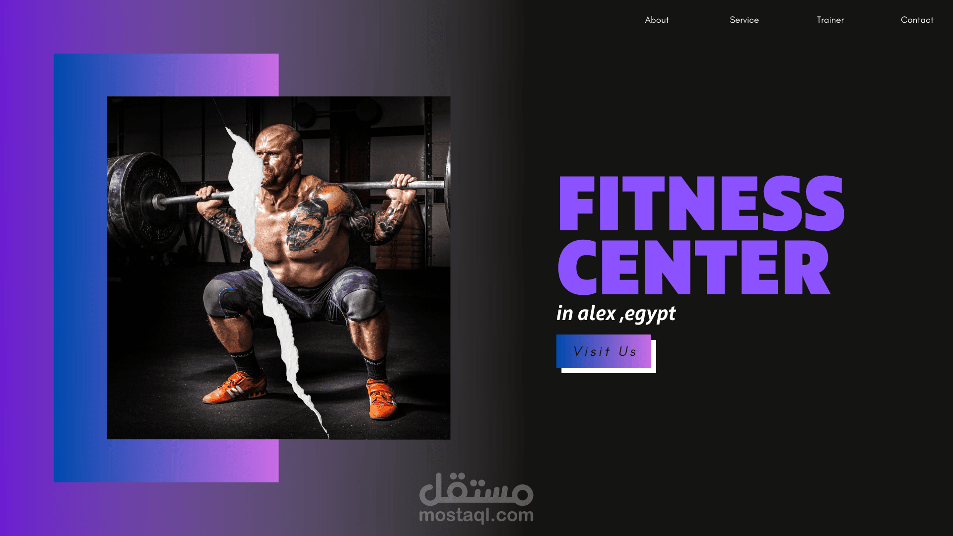 gym advertising vedeo