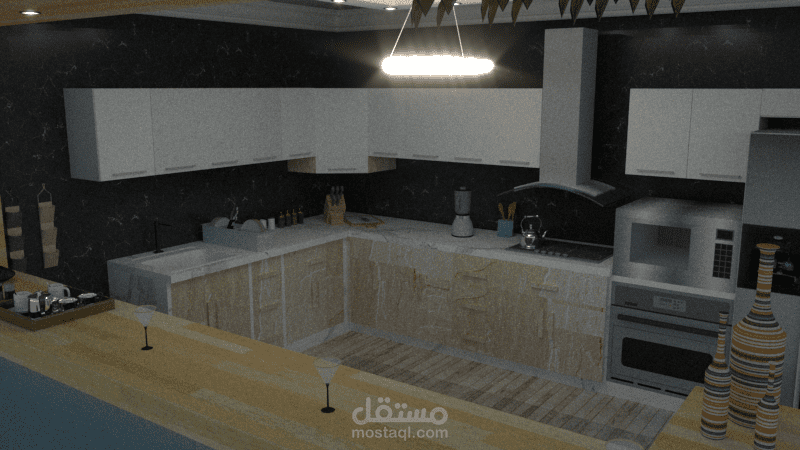 تصميم مطبخ