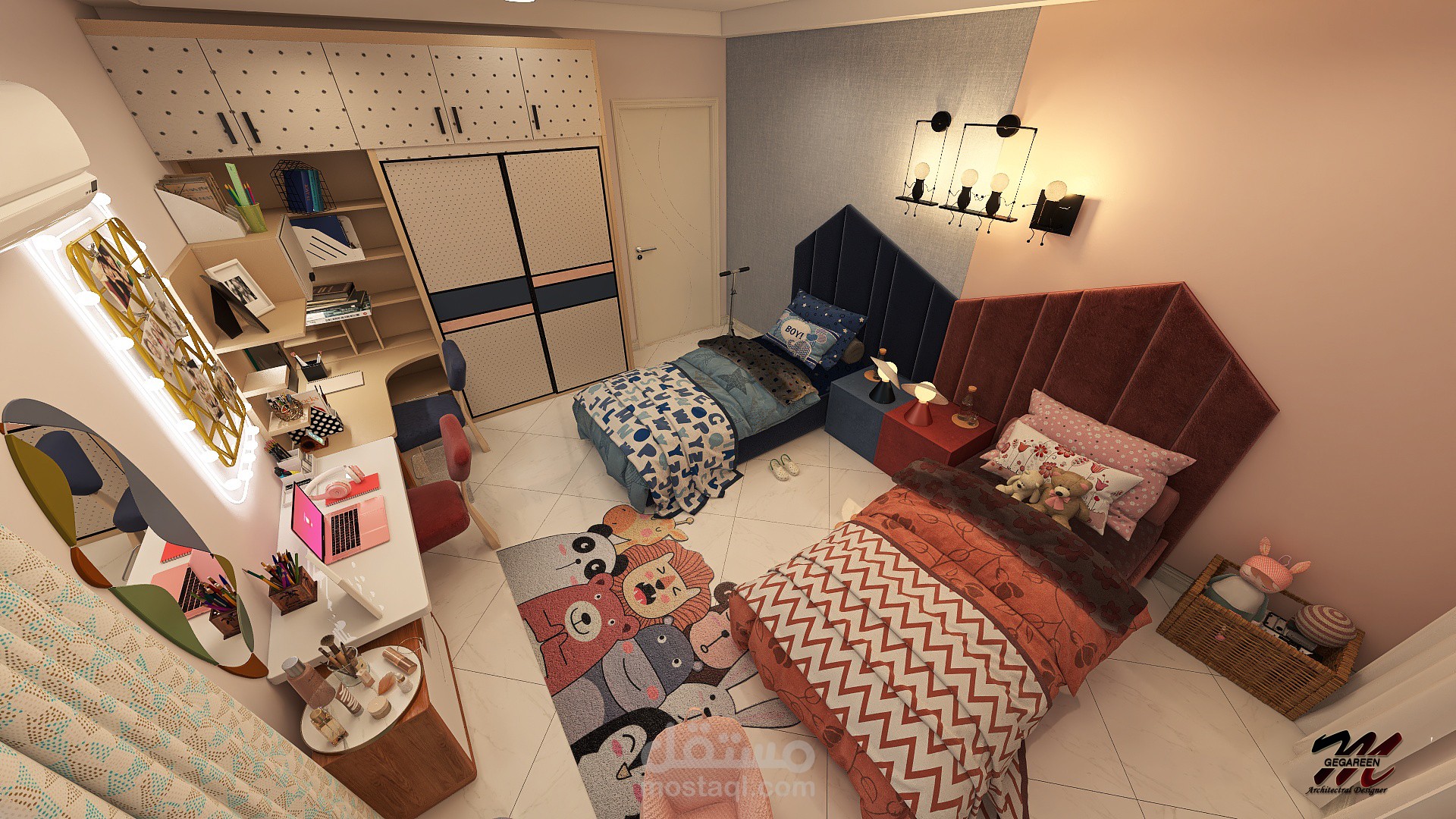 تصميمات معماريه داخليه وخارجيه