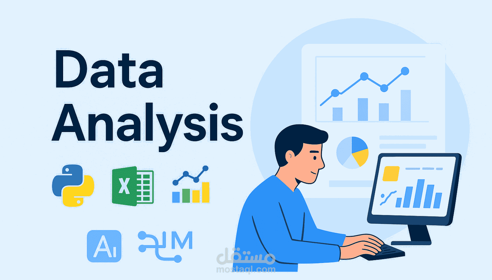 تحليل بيانات الأعمال وإنشاء تقارير احترافية باستخدام Power BI وExcel