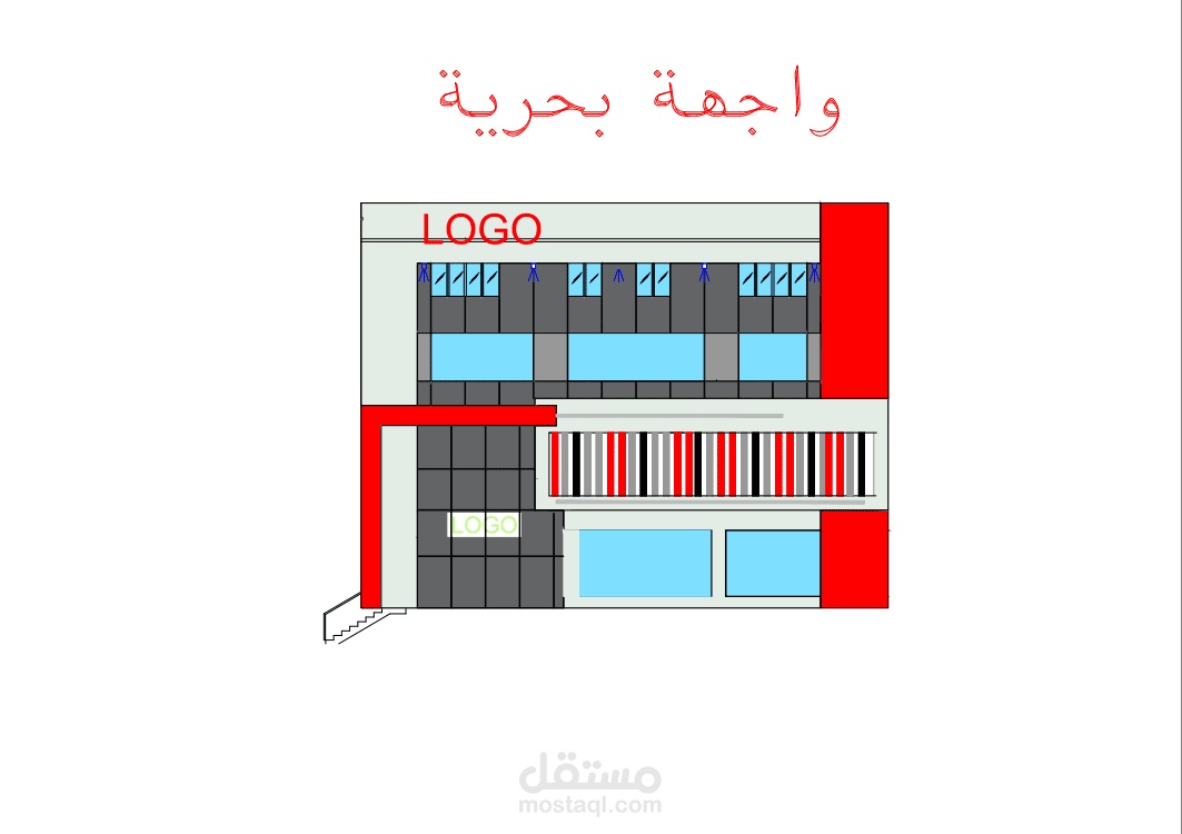 Complete car showroom Electrical design and Shopdrawing
