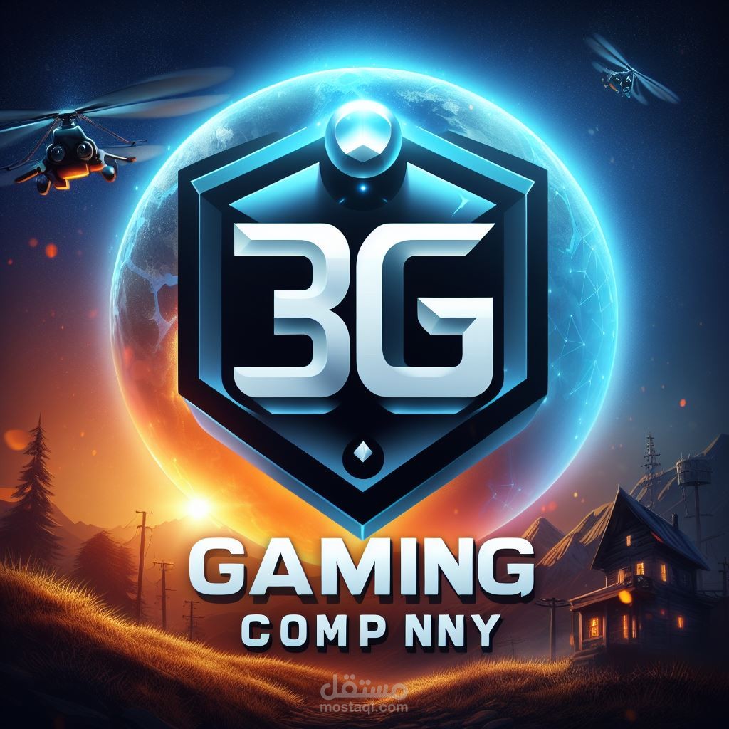 شعار gaming لصانع محتوى