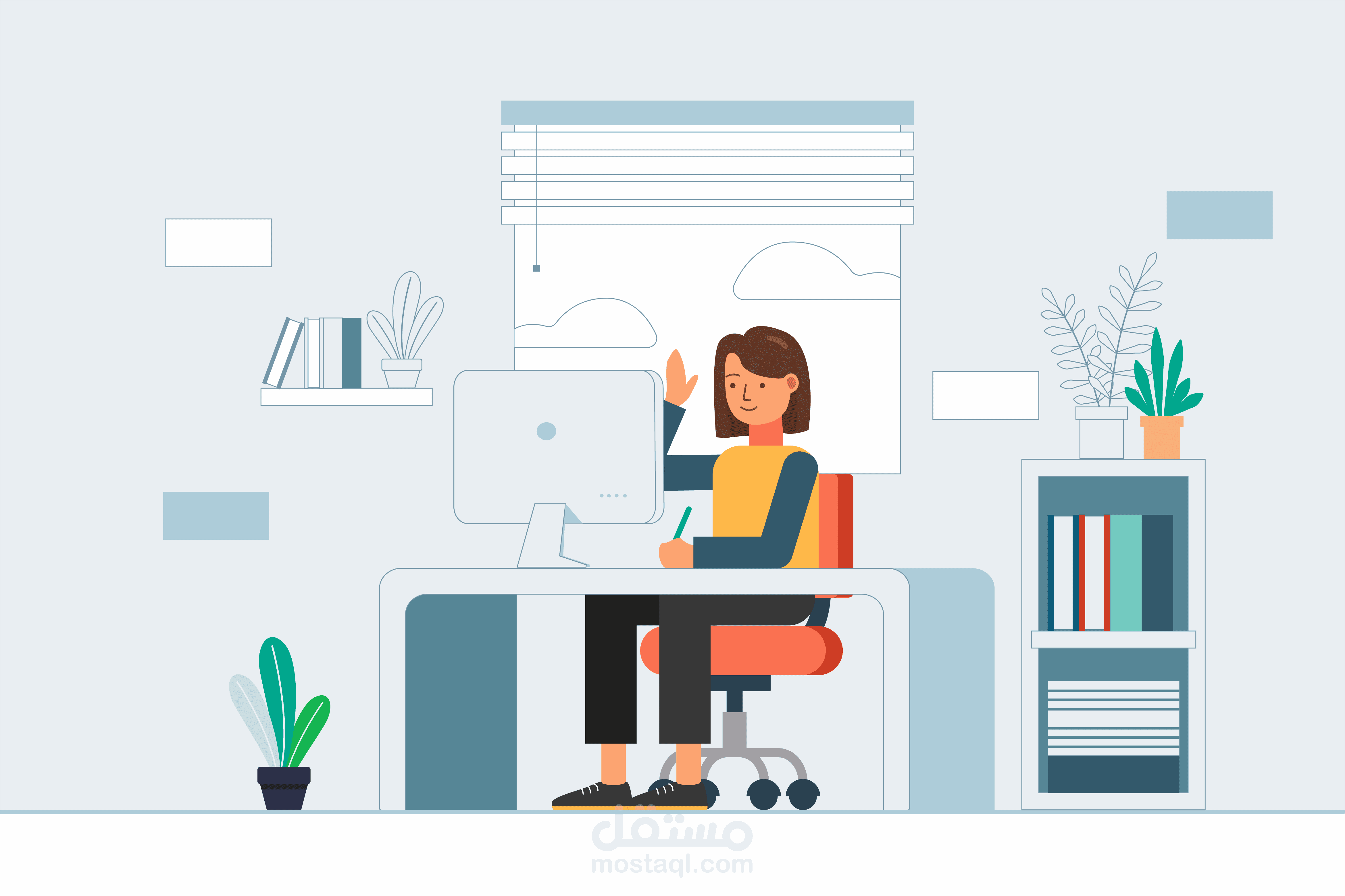 كتابه مقال للعميل